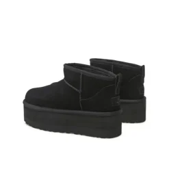 Classic Ultra Mini Platform Stiefel Black