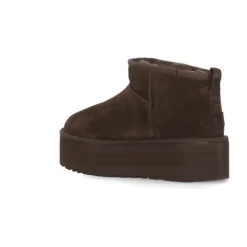 Classic Ultra Mini Platform Stiefel Burnt Cedar