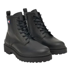 Cleat Leder Schnürstiefel