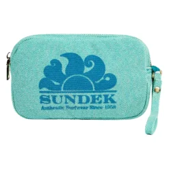 Clutch-Bag im Stone-washed-Effekt