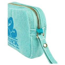 Clutch-Bag im Stone-washed-Effekt