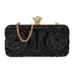 Clutch-Tasche mit schimmernden Verzierungen