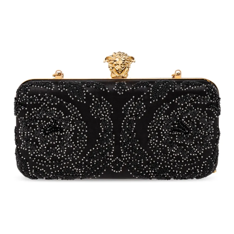 Clutch-Tasche mit schimmernden Verzierungen