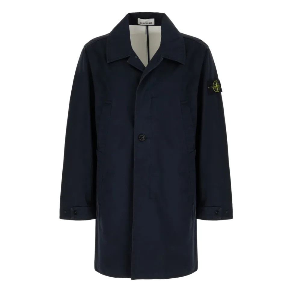 Compass-Badge Button-Up Mantel