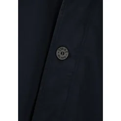 Compass-Badge Button-Up Mantel