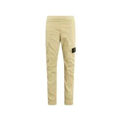 Compass-Motif High Waist Trousers