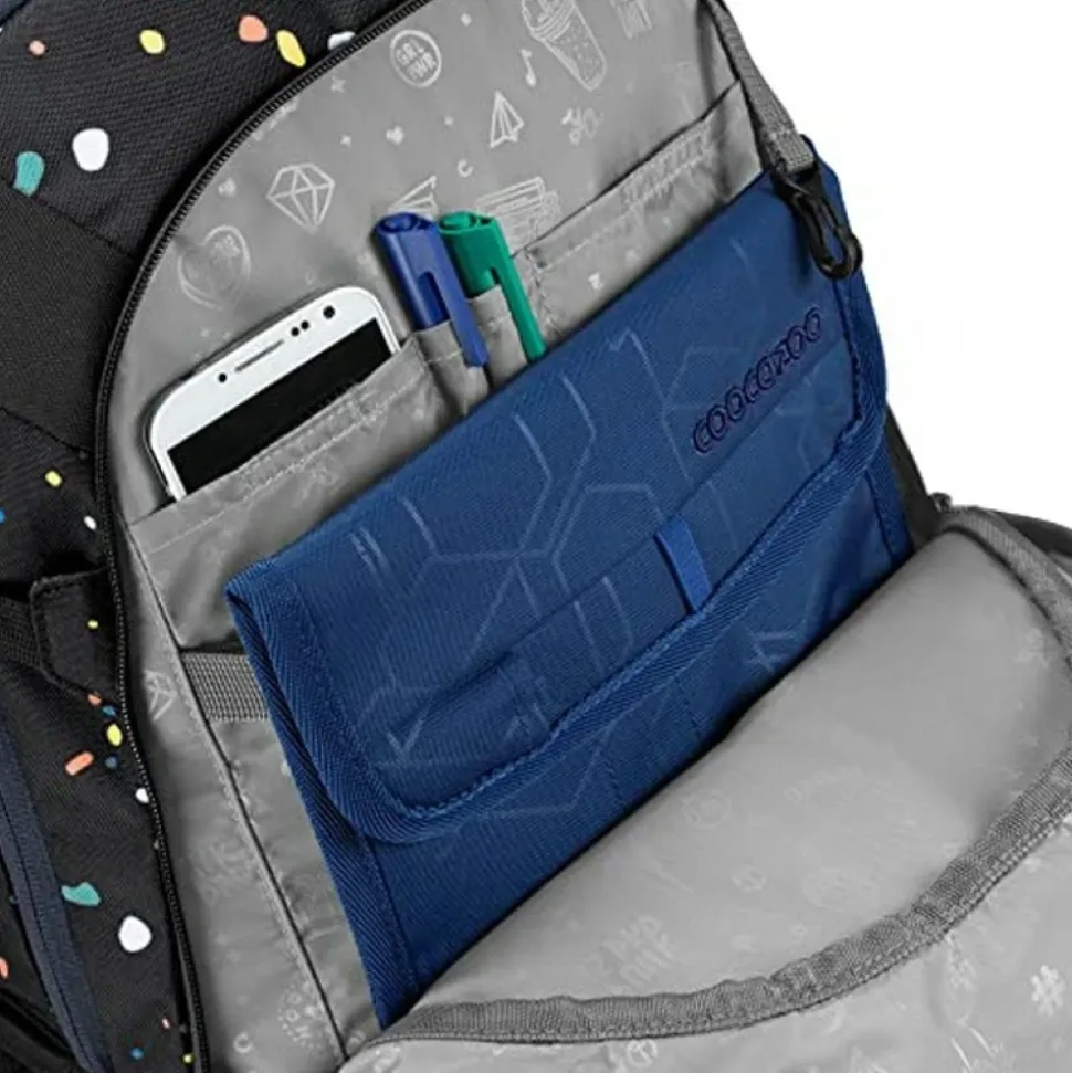 Confetti Muster Schulrucksack