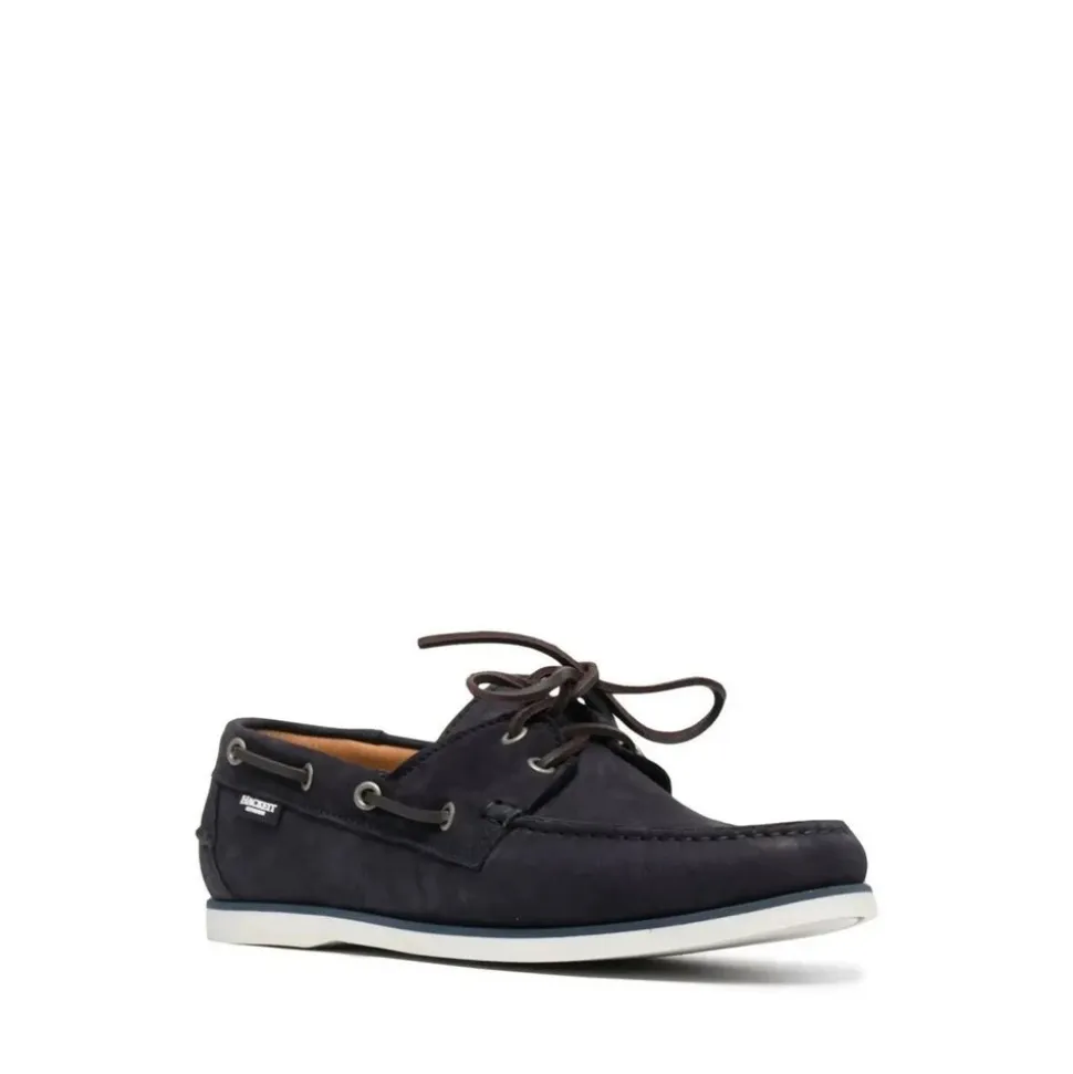 Contrast Sole Boat Shoes