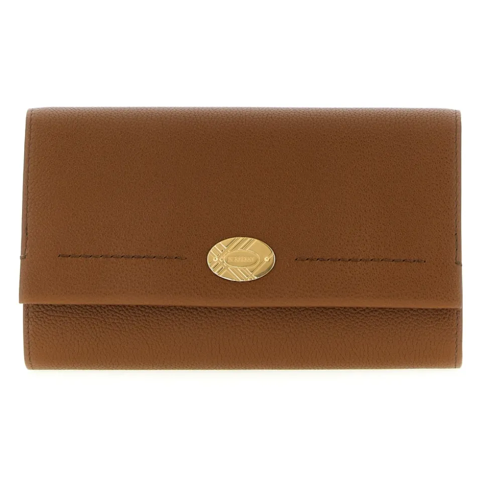 Cotswolds Grained Calf Leather Wallet on Chain