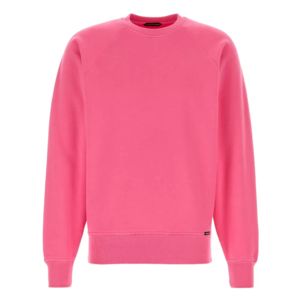 Cotton Crew Neck Sweatshirt