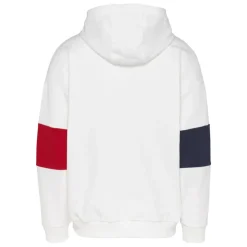 Cotton Hoodie mit weißem Logo