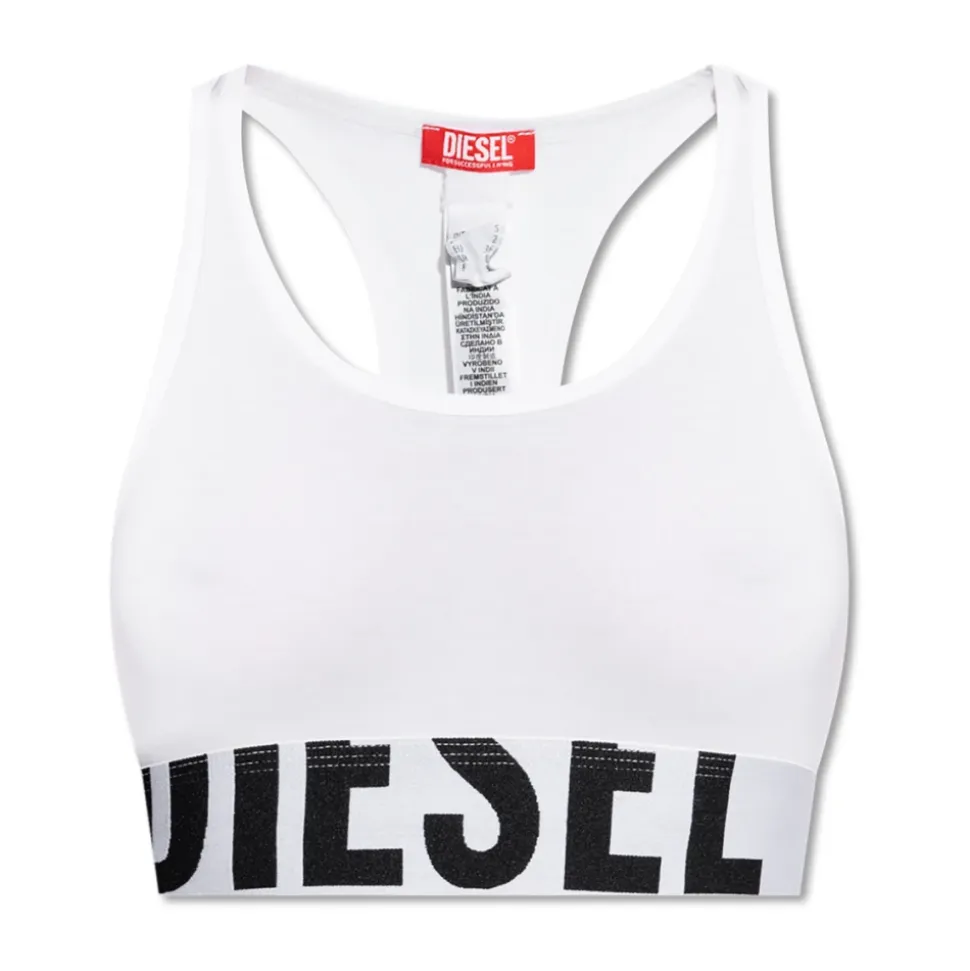 Cotton Race Bralette
