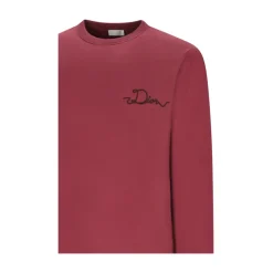 Crewneck 71cm Ribben Embroidery Fashion Fit
