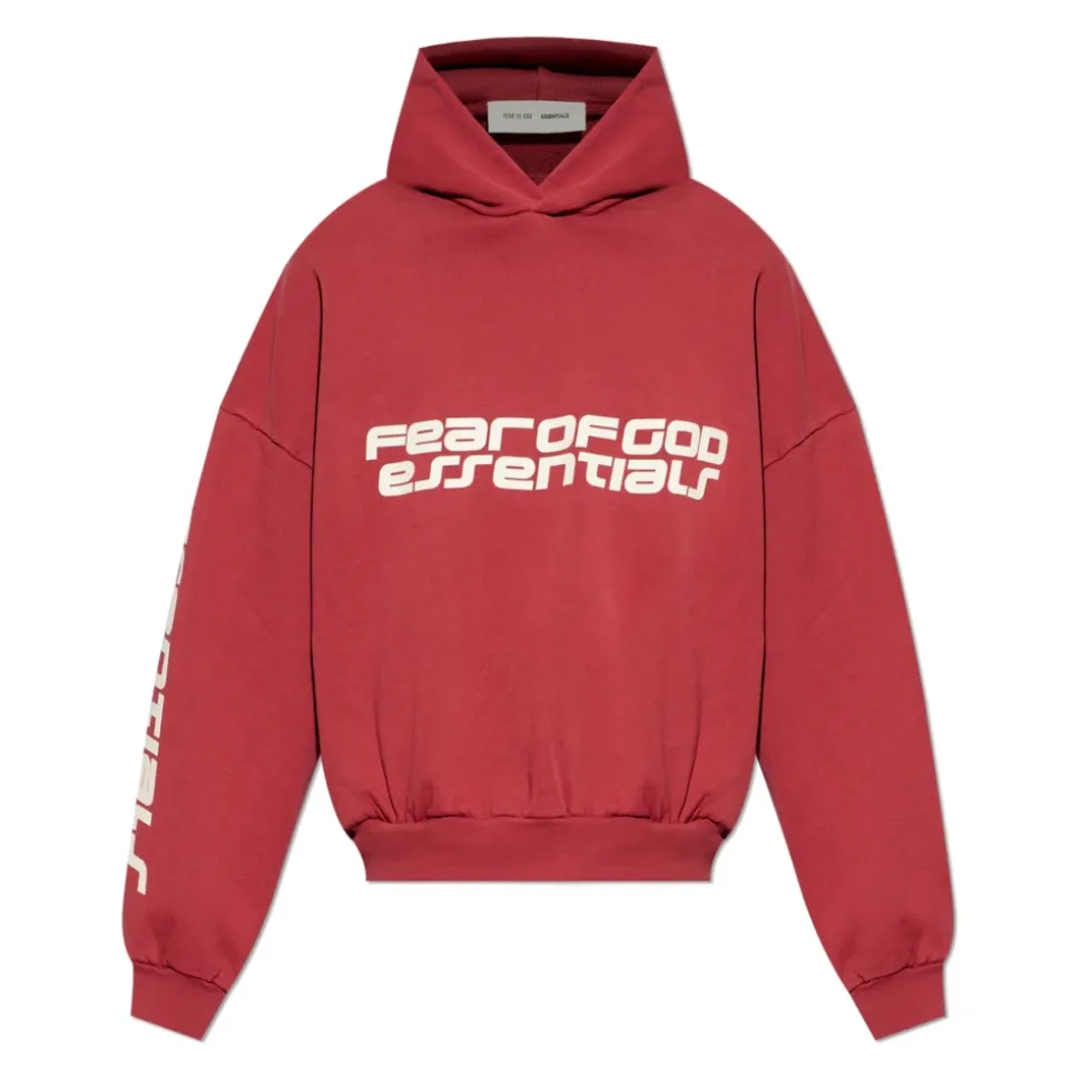 Cropped Relaxed Hoodie