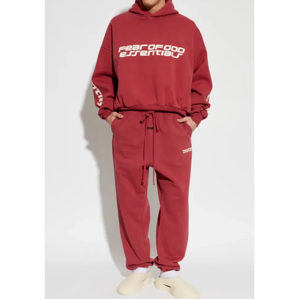 Cropped Relaxed Hoodie