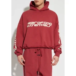 Cropped Relaxed Hoodie