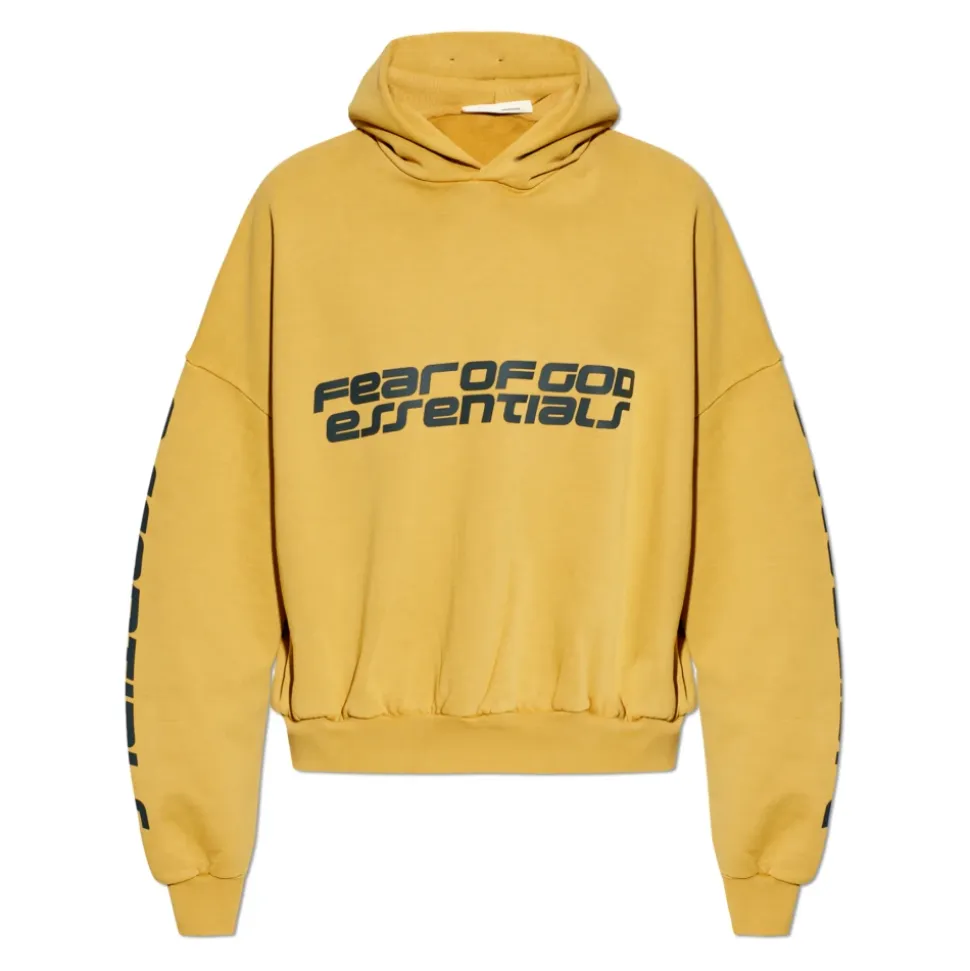 Cropped Relaxed Hoodie