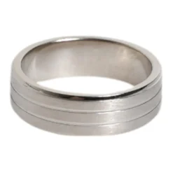 Crystal Logo Messingring