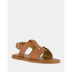 Cuoio Leder Sandalen mit Metall Detail