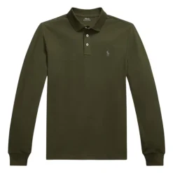 Custom Slim Fit Stretch Mesh Polo Shirt