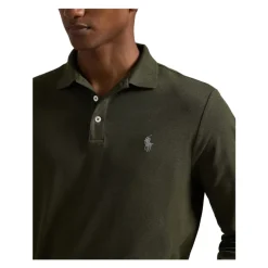 Custom Slim Fit Stretch Mesh Polo Shirt