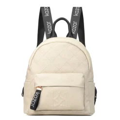 Damen beige und schwarz Rucksack