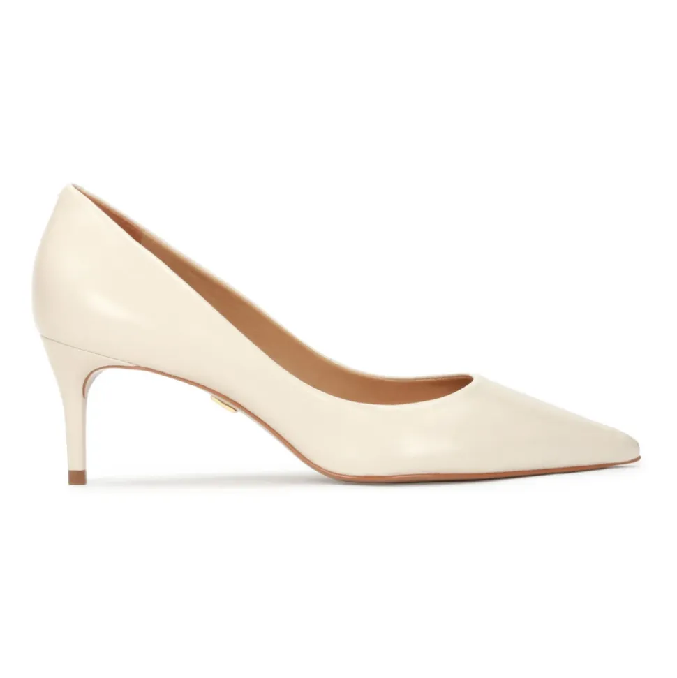 Damen creme pumps.Dieses Produkt fällt klein aus.