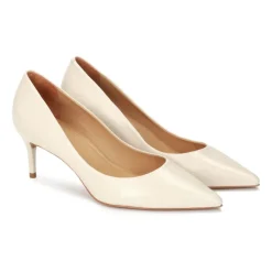 Damen creme pumps.Dieses Produkt fällt klein aus.