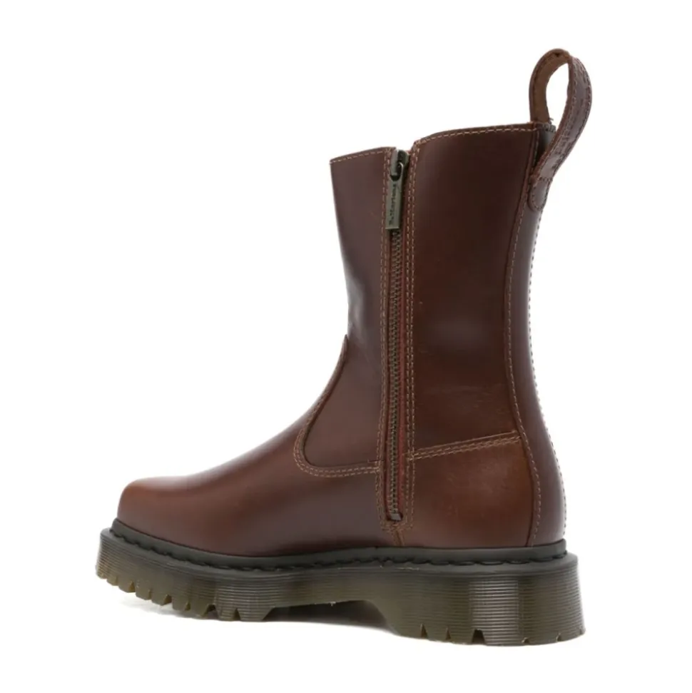 Damen Leder Stiefeletten