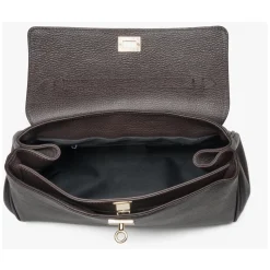 Damen Saddle Brown Satchel Tasche aus Premium Italienischem Leder