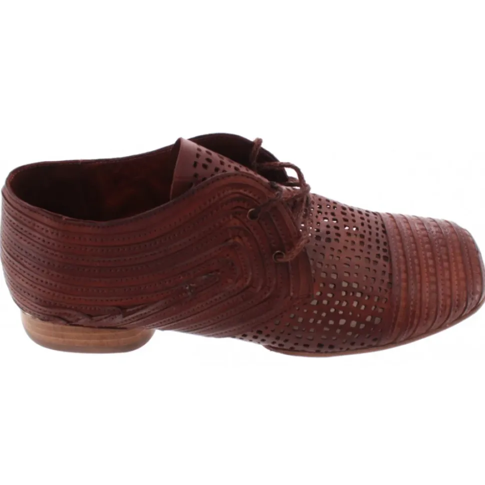 Damen Schuhe iXOS Pasolini Echtes Leder Braun Made In Italy