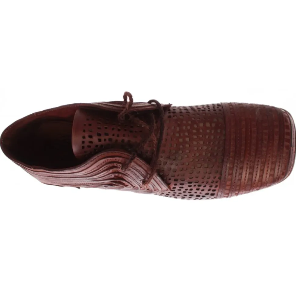 Damen Schuhe iXOS Pasolini Echtes Leder Braun Made In Italy