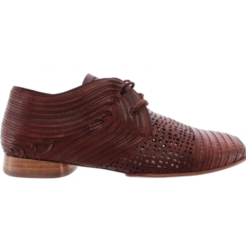 Damen Schuhe iXOS Pasolini Echtes Leder Braun Made In Italy
