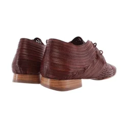 Damen Schuhe iXOS Pasolini Echtes Leder Braun Made In Italy
