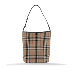 Damen Schultertasche Automatischer Knopf