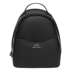 Damenrucksack aus Kunstleder mit Vordertasche