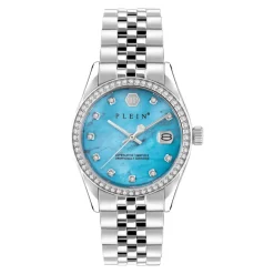 Date Superlative Silber Uhr
