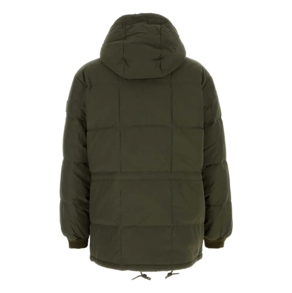 Daunenjacke aus Baumwollmischung