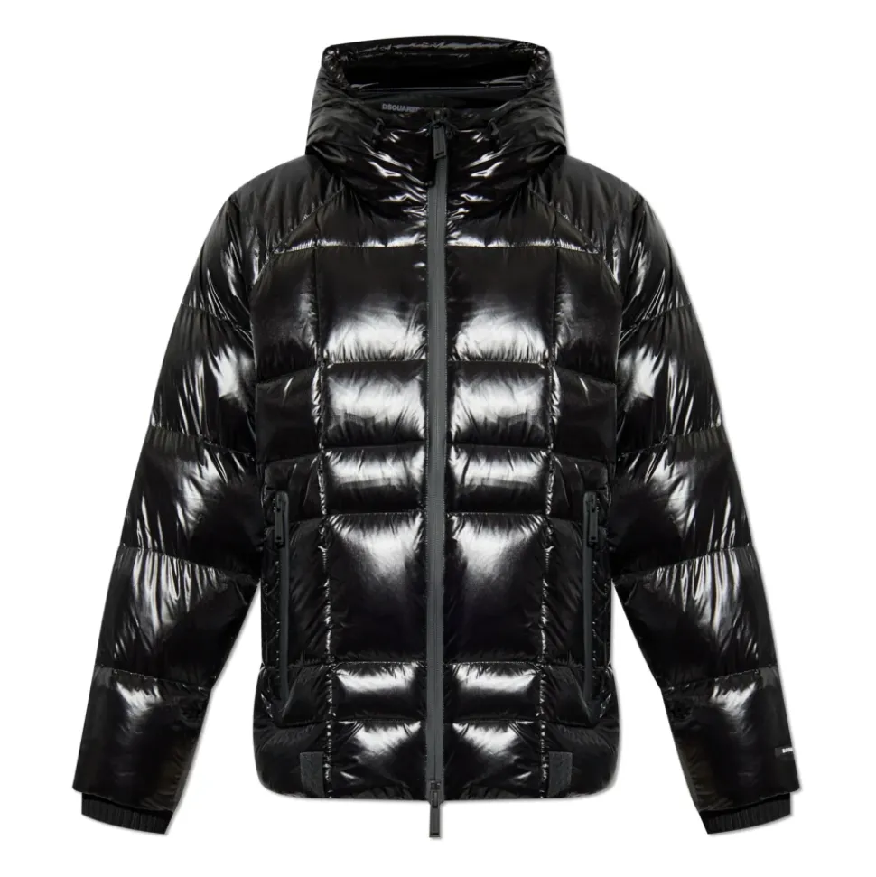 Daunenjacke mit Kapuze