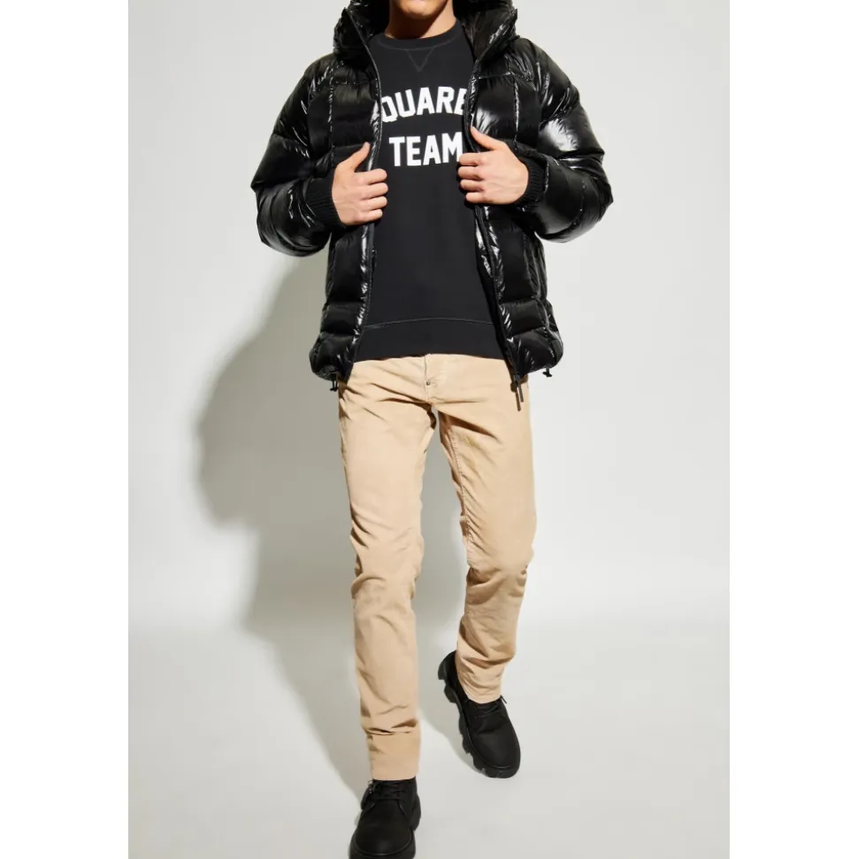 Daunenjacke mit Kapuze