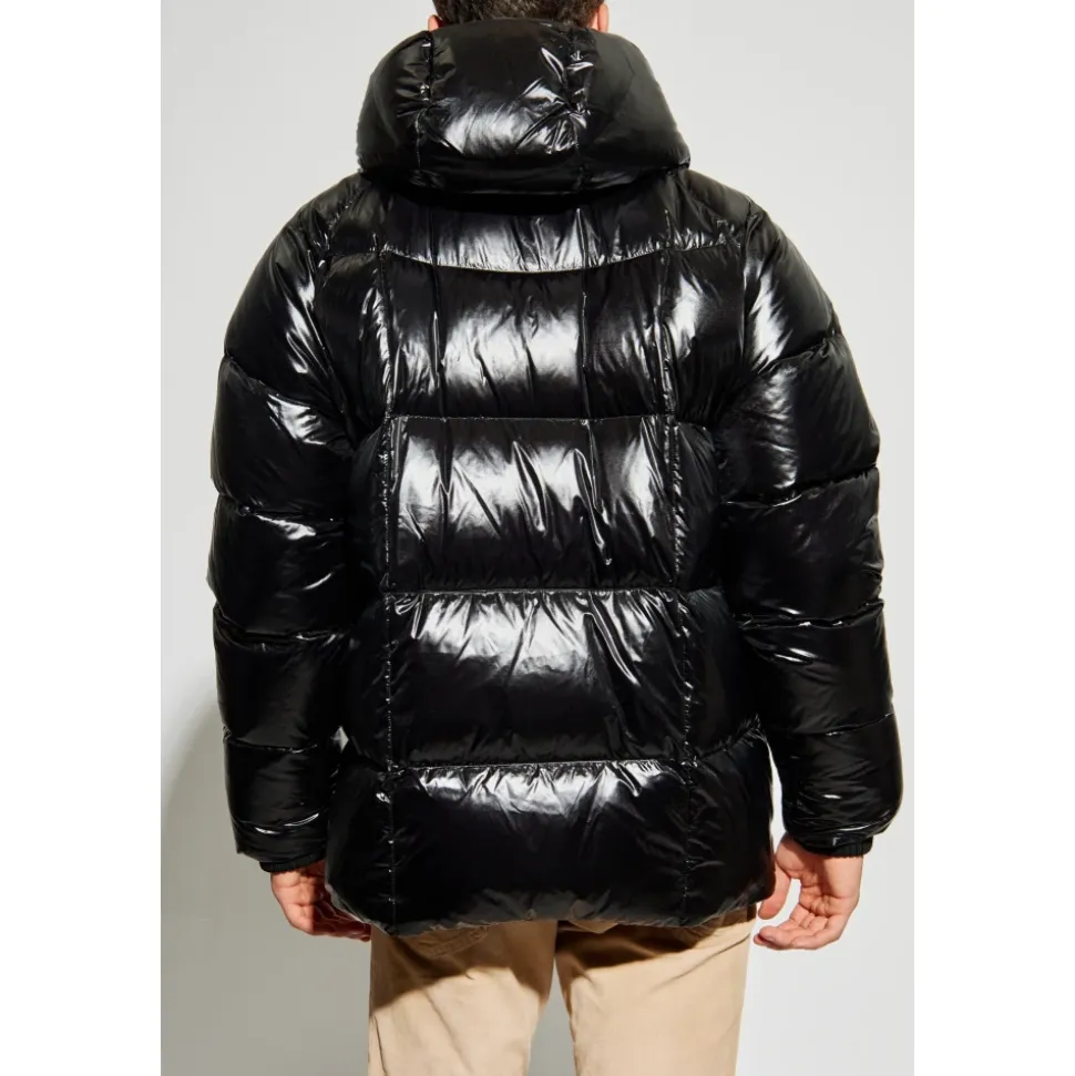 Daunenjacke mit Kapuze