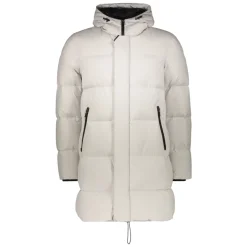 Daunenjacke mit Kapuze und Reißverschluss