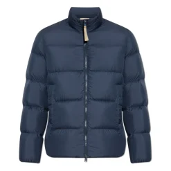 Daunenjacke mit Stehkragen