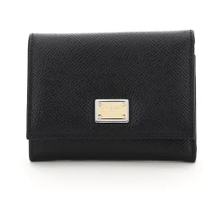 Dauphine Print Flap Geldbörse