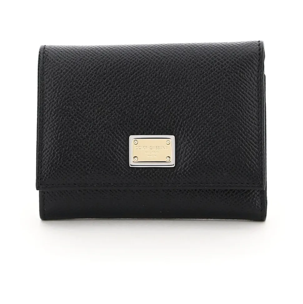 Dauphine Print Flap Geldbörse