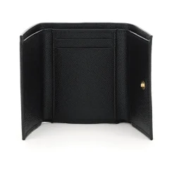 Dauphine Print Flap Geldbörse