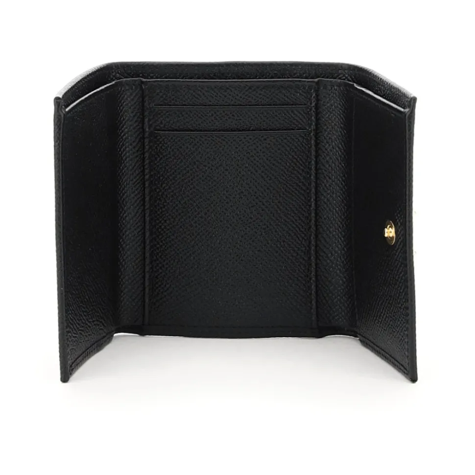 Dauphine Print Flap Geldbörse