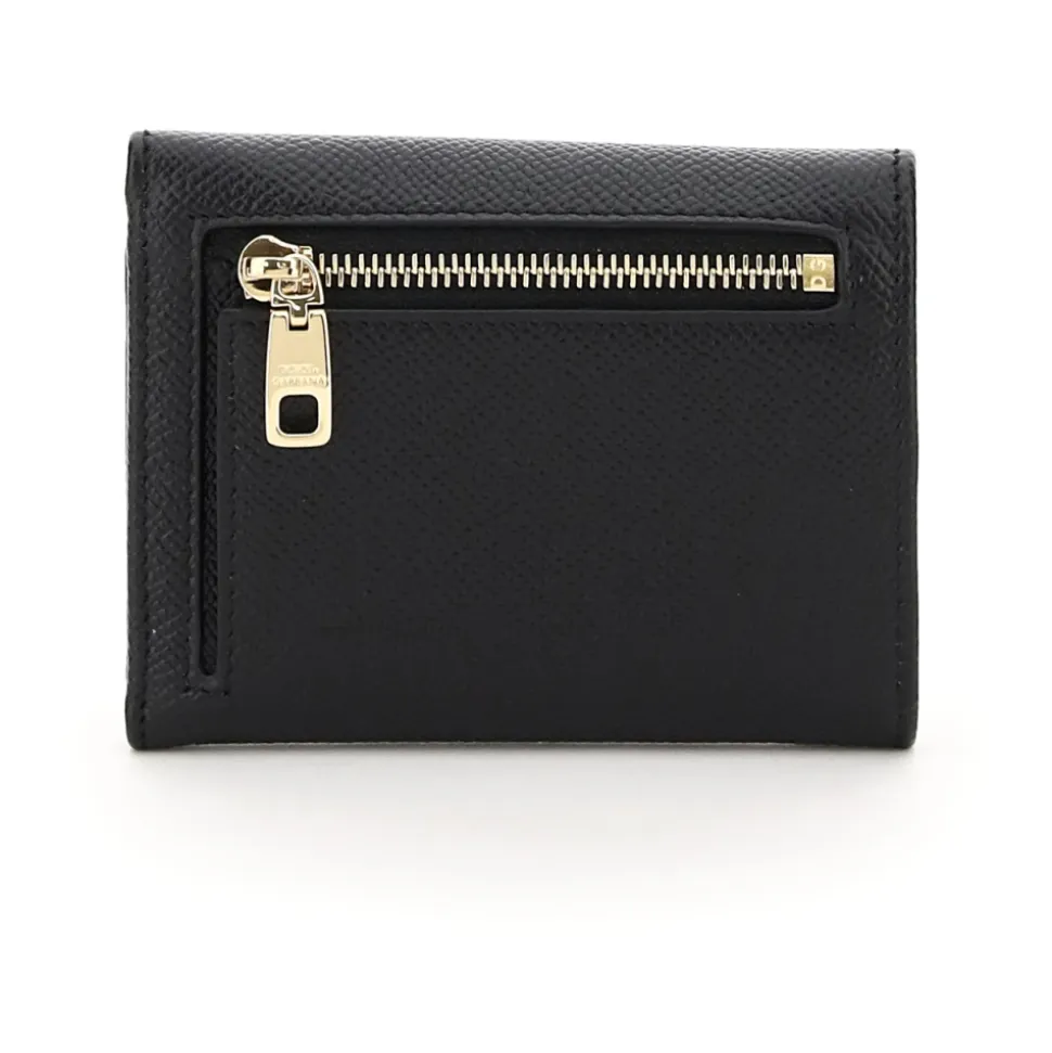 Dauphine Print Flap Geldbörse