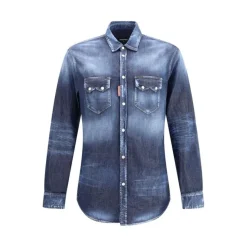 Denim Hemd mit Klassischem Kragen
