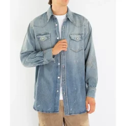Denim Hemd mit Lockerer Passform